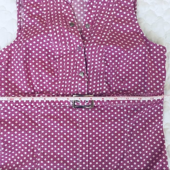 Express sleeveless geometric blouse - Picture 5 of 8